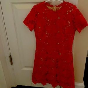 Red GB Girls size 8. So cute.  Worn once. Clean home, Smoke free, Dog free